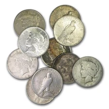 1922-1935 Cull Peace Silver Dollar Random Year & Mint 90% Silver Coin