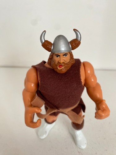 Wwe Die Berzerker Hasbro Wrestling Actionfigur Wwf Serie 6 + Tunika Groß Zustank - Picture 2 of 4
