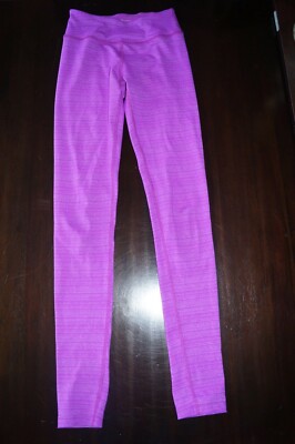 Beyond Yoga Womens Spacedye Soft Leggings Pink Purple Size XS 29'' Inseam