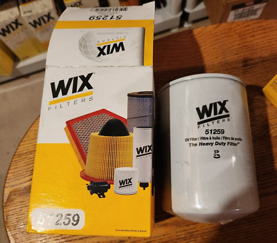 NEW 51259 WIX Spin-On Transmission Filter (Replaces 1A9023; 8057000 ...