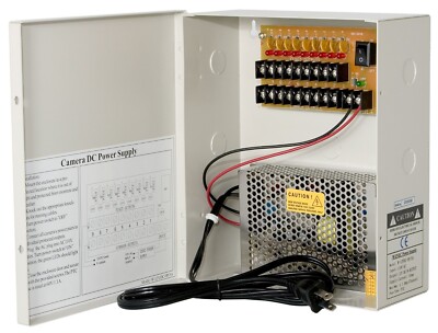 power supply Box  Model: 12vdc/8p/13a