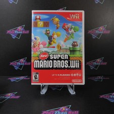 New Super Mario Bros Nintendo Wii Complete - 1 Year Warranty EX Cond