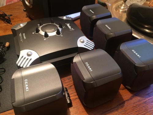Ozaki Nuke 3 Computer Speakers 5:1 Rare - 第 6/6 張圖片