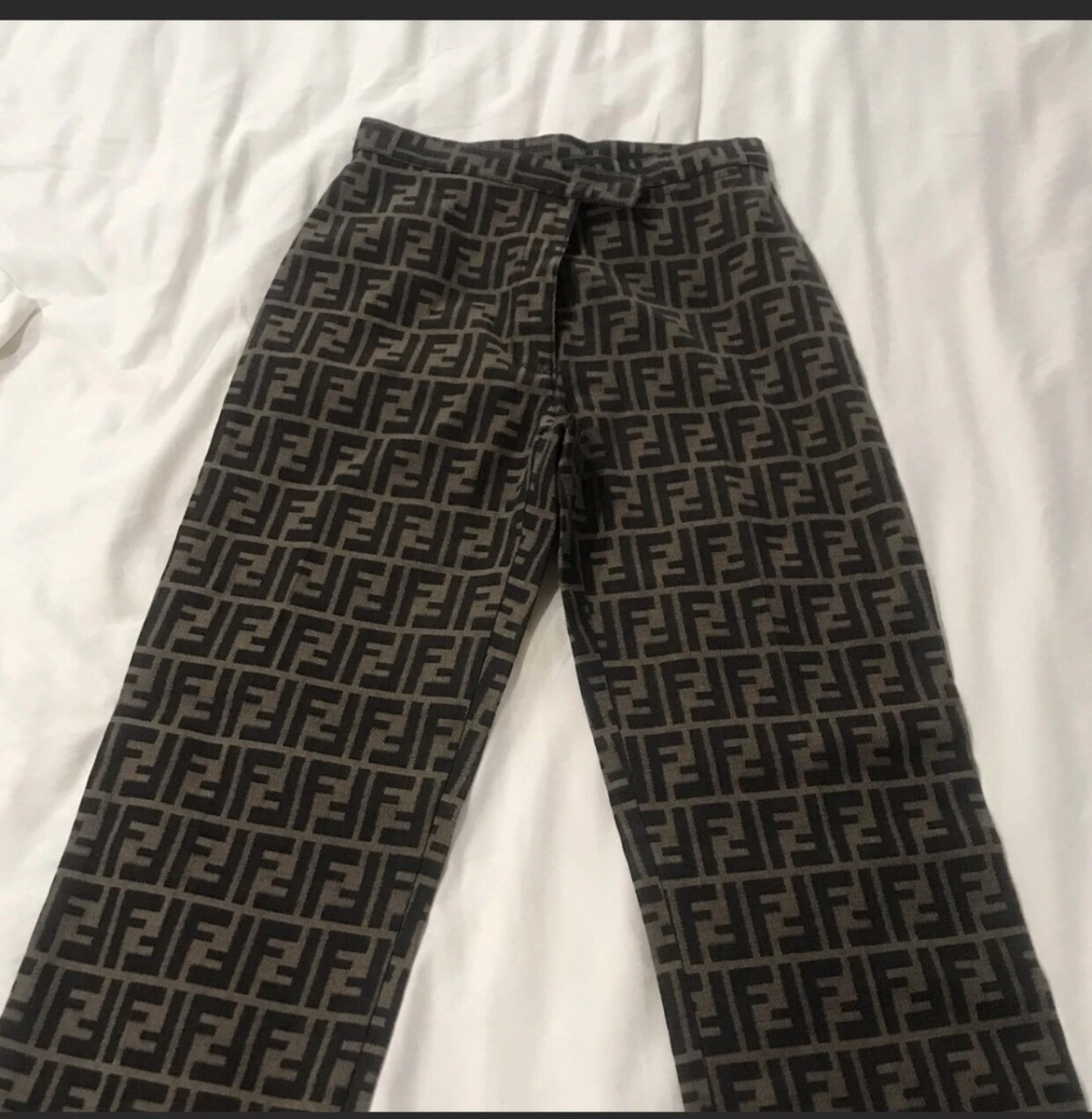 Fendi pants womens cheap