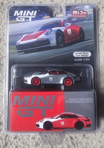 Mini GT 1:64 Porsche 911 Carrera S Safety Car IMSA Daytona 24h 2023 - MGT00699 - Foto 6