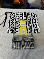 Marc Jacobs The Rhinestone J Marc Crystals Shoulder Bag Crossbody