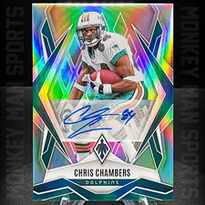 2025 Phoenix - Chris Chambers (Dolphins) AUTO #/199 - #55 SILVER PRIZM MINT