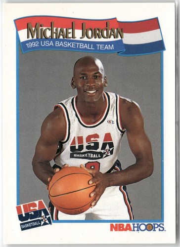 1991-92 Hoops #579 Michael Jordan USA Olympic (0036)
