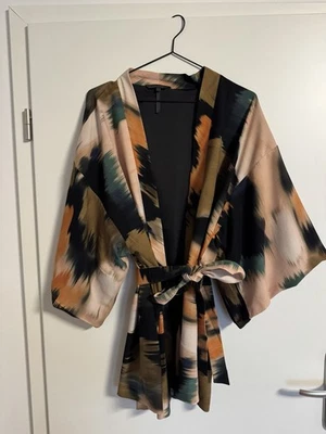 Kimono Damen L/XL Ritual Ikat bedruckt - Bild 1 von 4
