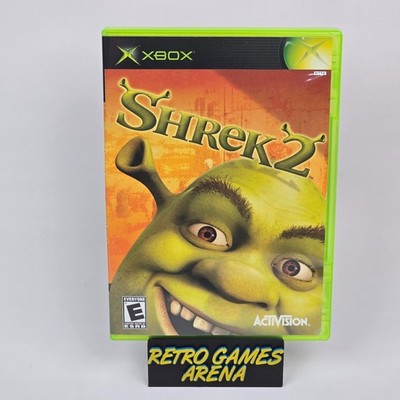 Shrek 2 (Original Xbox) Black Label Case & Disc