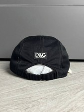 Vintage Dolce & Gabbana Parfum Snapback Hat, Adjustable Navy Black Cap Size M
