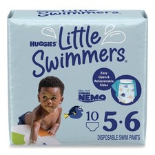 Kimberly-Clark 18345 32 lbs. and Up Little Swimmers - Size 5-6/Blue (8/CT) New