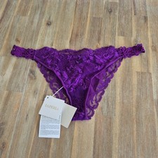 $235 La Perla Rose Panties Underwear Silk Pan...