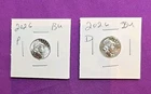 2026 P & D Emerging Liberty Dimes "BU"  In Coin Flips! **FREE SHIPPING**#wj599