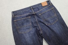 Lucky Brand 221 Original Straight Jeans Mens 36x30 Blue Dark Wash Denim Pants