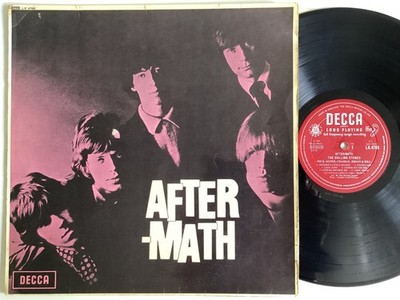 THE ROLLING STONES, aftermath VINYL LP RECORD DECCA 3A 4B ORIG 1966 MONO (s