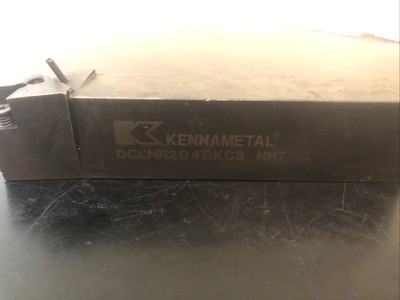 Kennametal Lathe Indexable Tool Holder DCLNR20 4DKC3 NH7 (ap) 1 1/4'' shaft