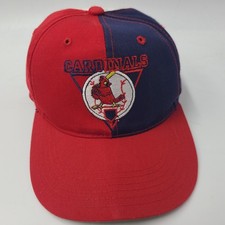 Vintage Youth St Louis Cardinals Hat Snapback Red Blue White MLB Baseball 90s