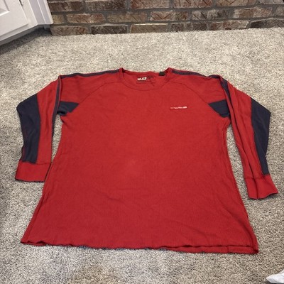 Vintage POLO JEANS Ralph Lauren RL67 Waffle Knit Thermal Shirt 4XT 4XLT  TALL