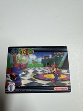 VTG 2004 Nintendo Super Mario Donkey Kong 3D Hologram Trading Card No. 1