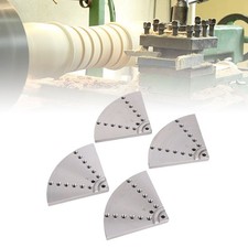 Flat Woodlathe Chuck Jaws Strong Grasping Force 8in Flat Jaws Flexible Self