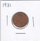 1931 Lincoln Cent
