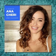 Ana Cheri 2026 Wall Calendar 12-Month Celebrity Calendar Fan Gift