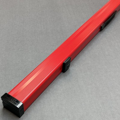 Barracuda Match Aluminium Queuekoffer - rot - zwei Schlitze
