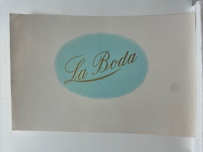 La Boda Zigarrenkisten-Label, Cigar Box Etikett