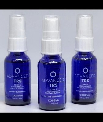 (3 Pack) Coseva Advanced TRS Toxin & Contaminant Removal System 28ml New Sealed