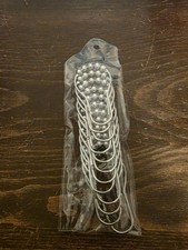 12 Pcs Set Stainless Steel Bathroom Shower Curtain Rings Hooks with Roller Ball