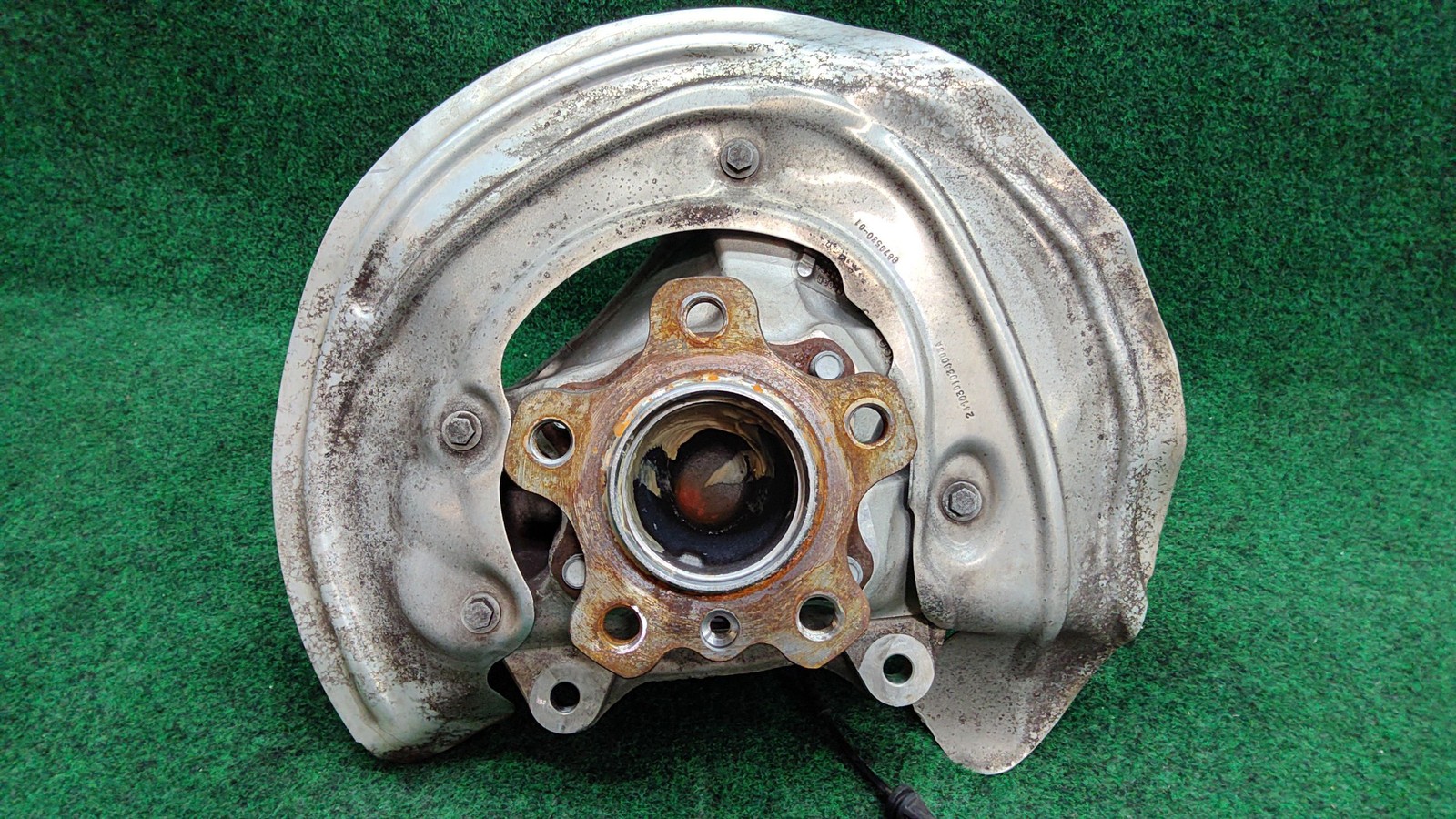 2018-2024 Bmw X3 Right Front Spindle Knuckle 27k Mls Oem 31216882596 31206899176
