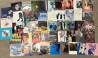 7” Vinyl Job Lot Bundle x45 Singles Mainly 80’s Pop Rock Madonna Roxette ABBA
