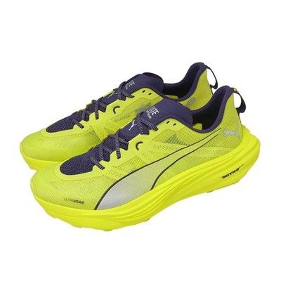 Puma Deviate Nitro Elite Trail Yellow Purple Men Trail Running Shoes 310034-07