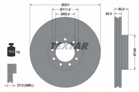 2X Bremsscheibe Pro Textar 93177603 FüR Iveco Daily 6 4 Bus 33S14 35S14 35C14