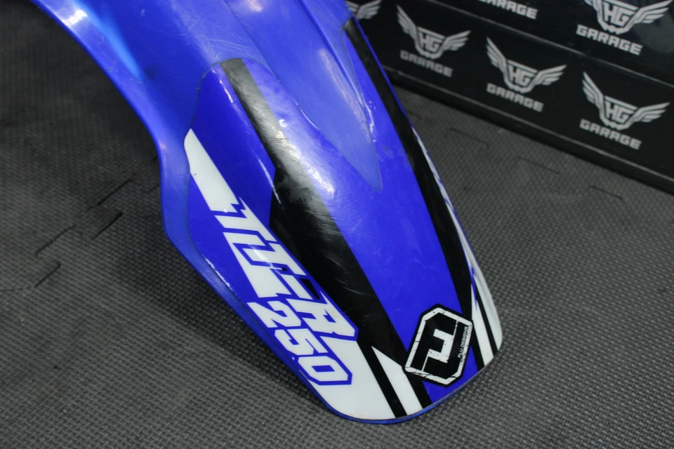 Yamaha TTR250 2006 OEM rueda delantera guardabarros cubierta carenado 4gy-21511-40-00 Foto 2 de 4