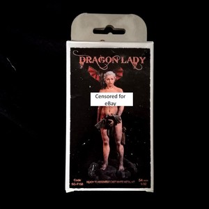 Dragon Lady, 54mm, 1/32 scale Andrea Miniatures, Unbuilt, Unpainted