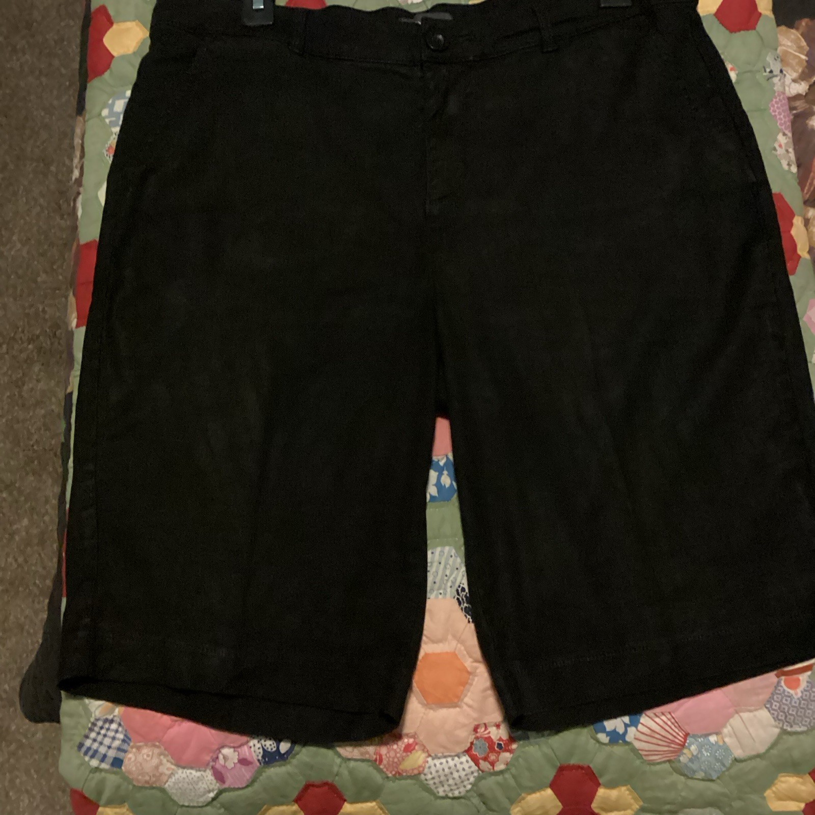 NYDJ Black Dress Shorts Size 10