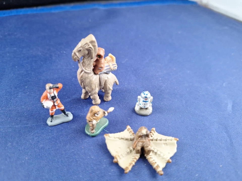 Lote de estatuillas fundidas a presión Kenner Star Wars Micro Collection de colección (lote de 5) *2 Foto 2 de 4