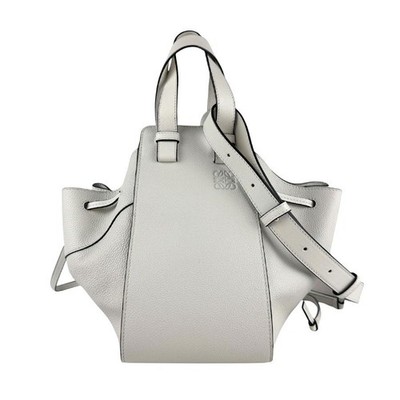 LOEWE Bag: Hammock Small White W14H25D22cm w/o accessories;
