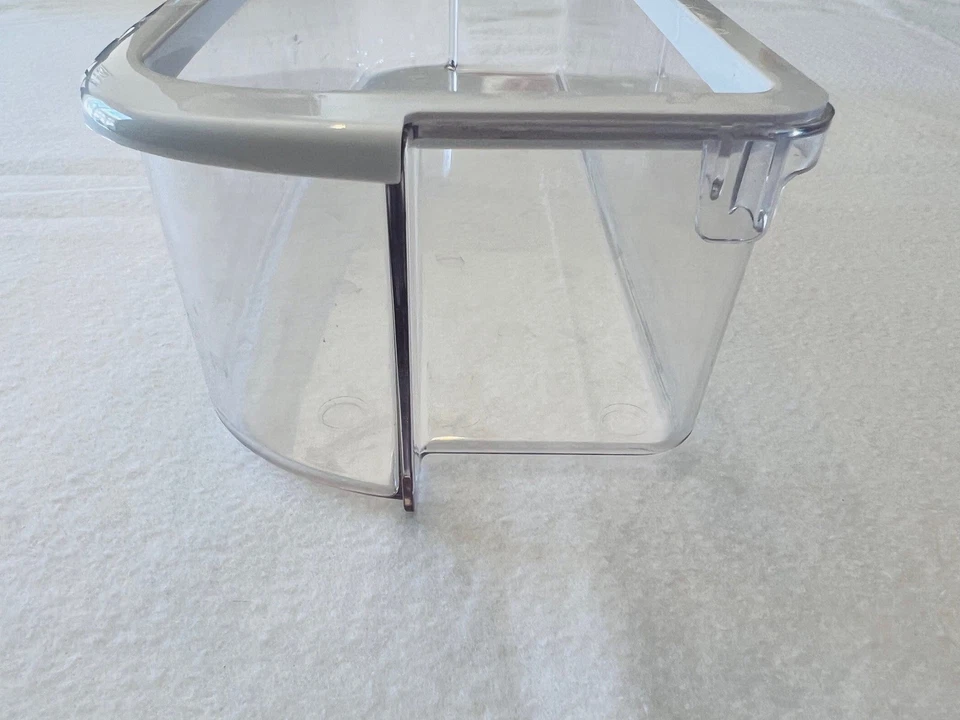 Estante ancho para puerta de refrigerador Amana o Maytag blanco transparente OEM WP67005464 Foto 2 de 4