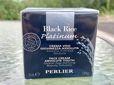 Perlier Black Rice Platinum Rejuvenating & Renewing Overnight Cream 1.6fl oz. 