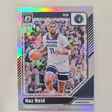 Naz Reid 2024-25 Panini Donruss Optic Holo Prizm #20 Timberwolves NBA Basketball