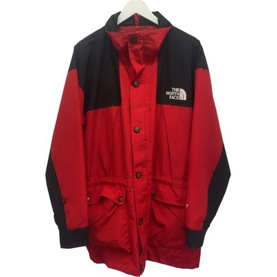 The North Face Red Black Gore-Tex Jacket Outdoor Waterproof Sport- Size M