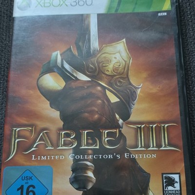 Microsoft Fable III Limited Collector's Edition (Xbox 360) PAL USK 16