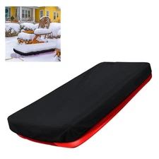 Sled Cover for Ice Fishing Travel Protector for Winter Camping 55x25x8 Inches