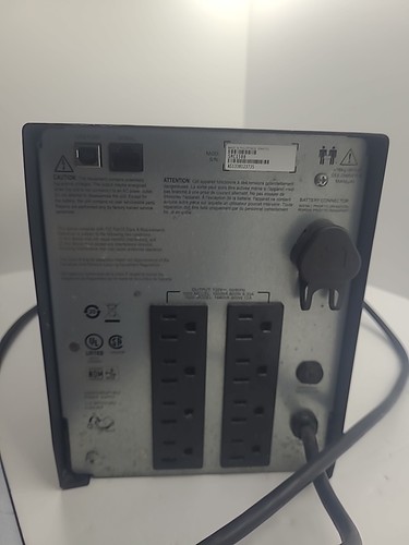 APC Smart-UPS C1500C SMC1500 120V 8 Outlet Power Supply ** No Battery ** - Picture 4 of 5