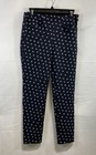 RLX Ralph Lauren Women's Navy Geometric Square Print Slim Pants Size 4 — photo 1