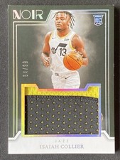 Isaiah Collier 2024-25 Panini Noir Rookie Jumbo Material Patch RC /99 #RJM-COL