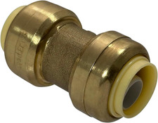 10 Pcs.  1/2" Push Fit Coupling